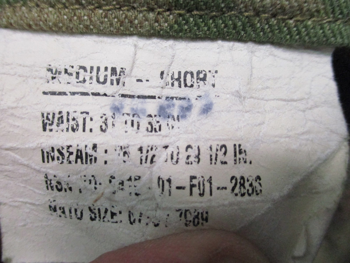 US Army Combat Pants Flame Resistant Multicam Medium Short Knee Pad Ready