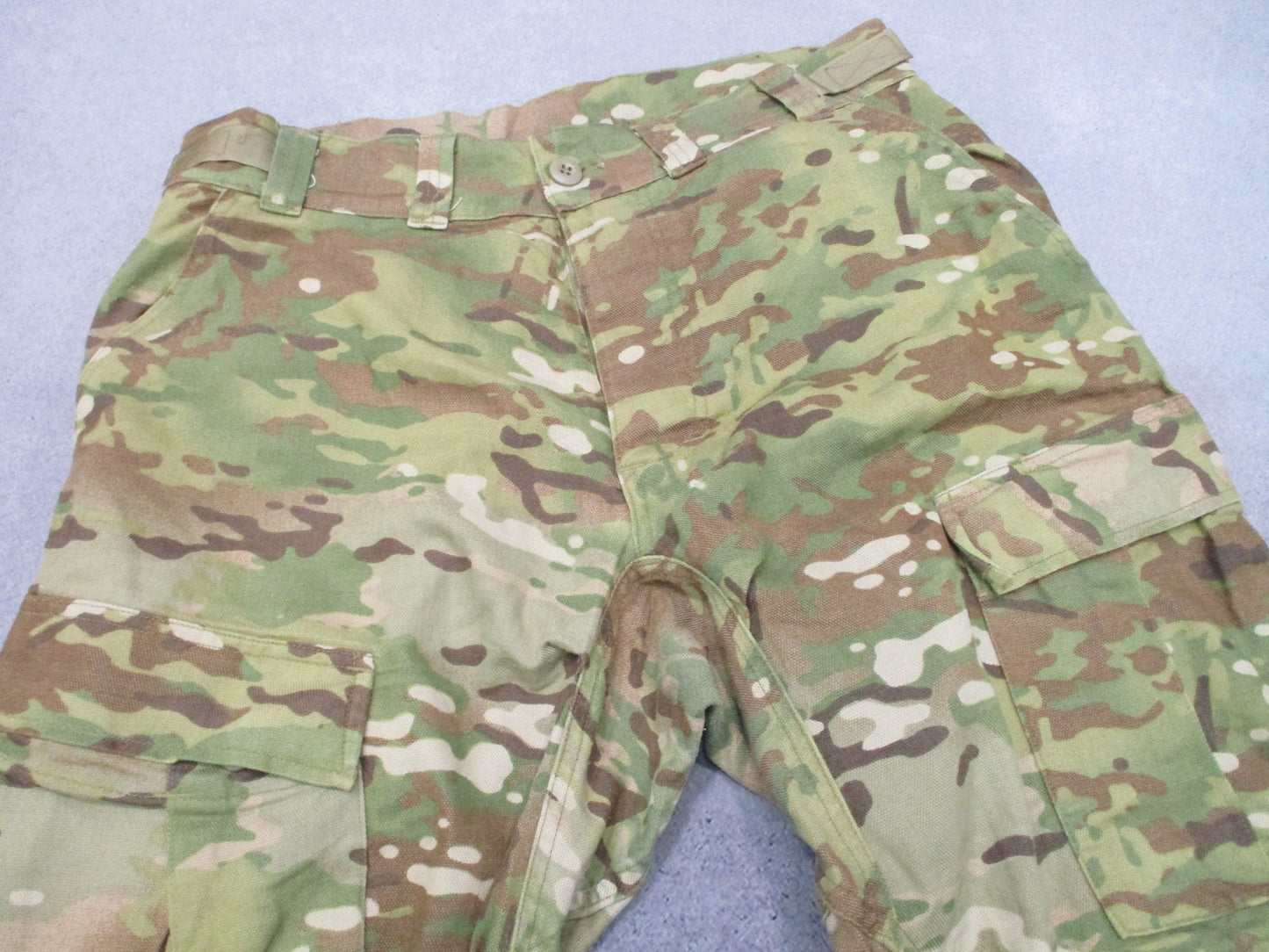 US Army Combat Pants Flame Resistant Multicam Medium Short Knee Pad Ready