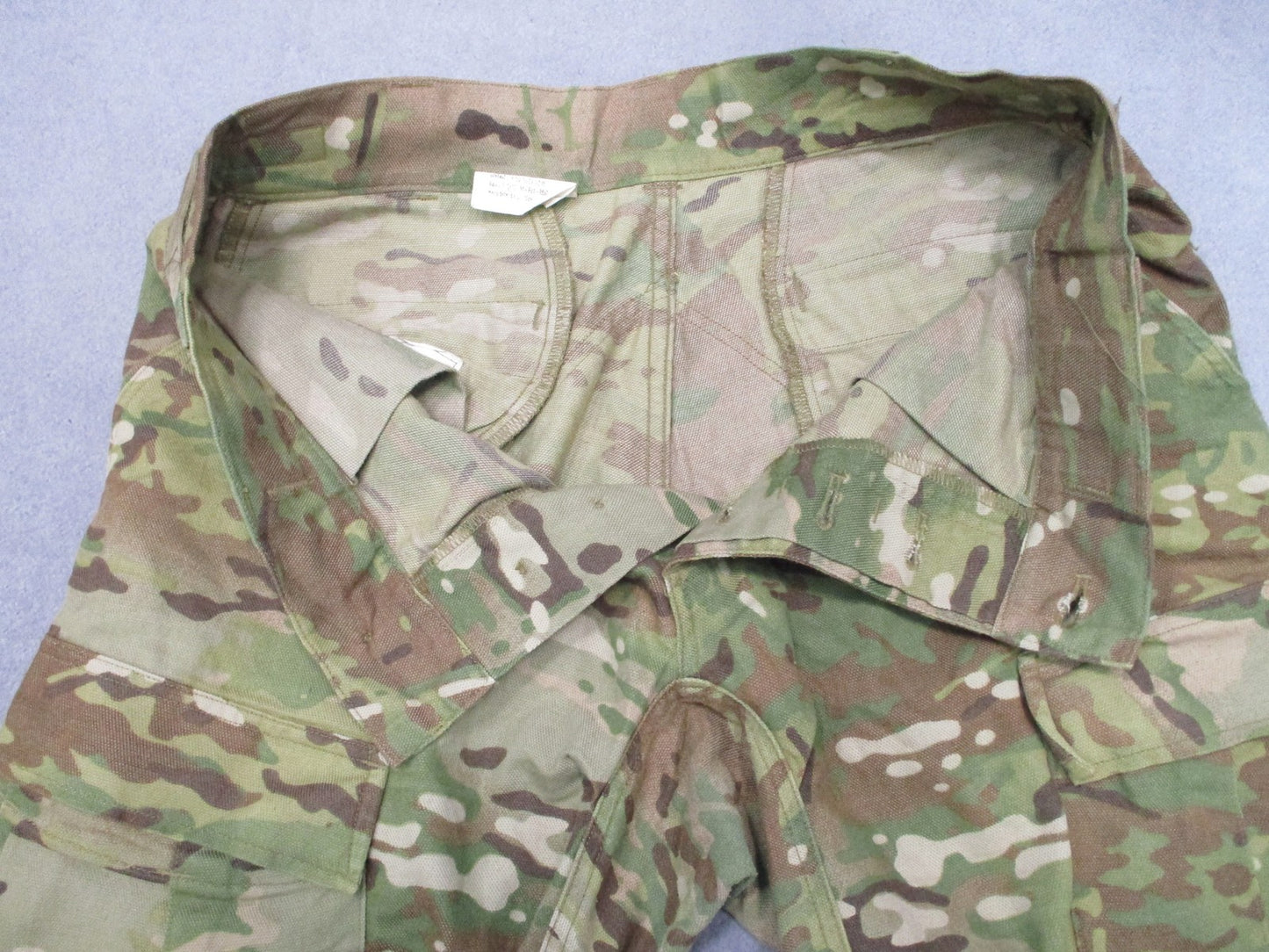 US Army Combat Pants Flame Resistant Multicam Medium Short Knee Pad Ready
