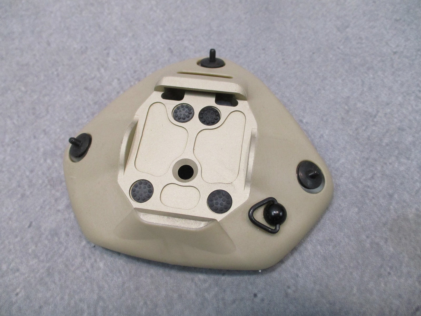 NOROTOS 1 OR 3 HOLE SHROUD NVG MOUNT TACTICAL HELMET BASE PLATE BRACKET (NEW)