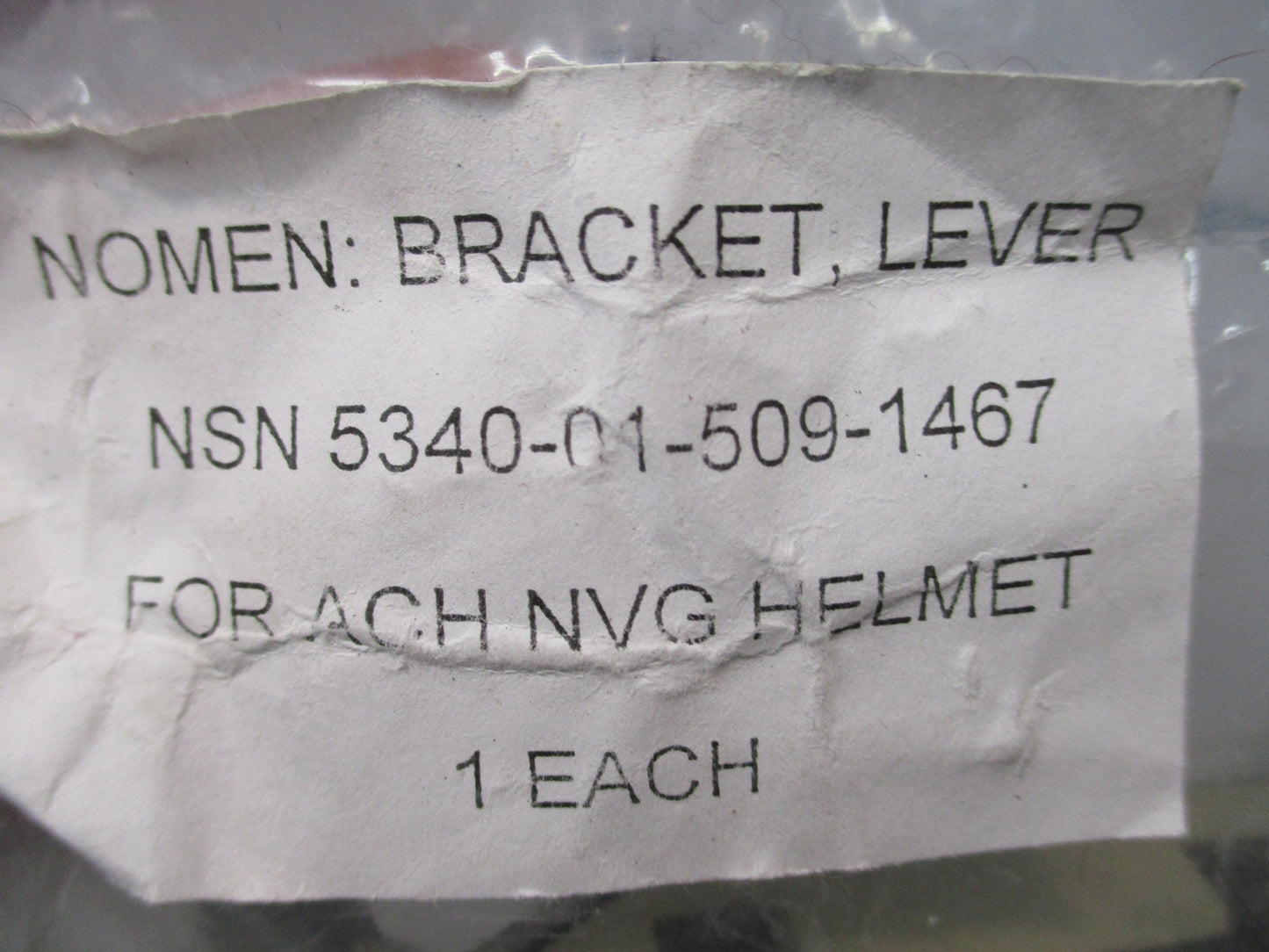 NEW ACH HELMET NVG LEVER MOUNT RHINO BRACKET BASE PLATE SHROUD TAN ONE HOLE