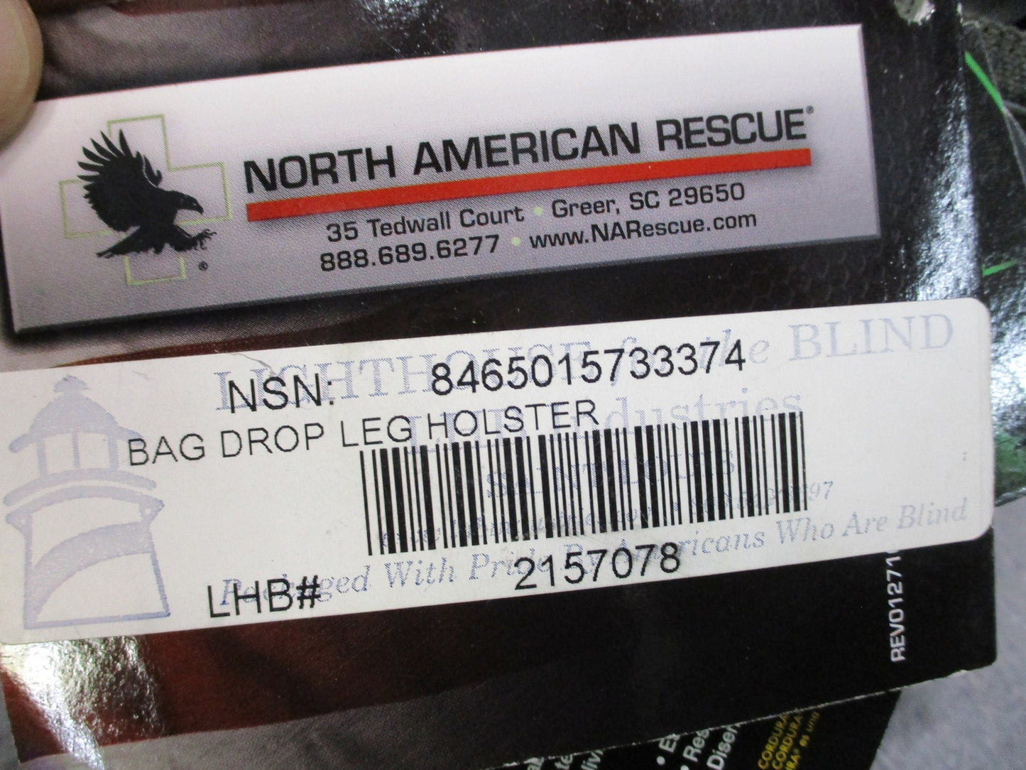 North American Rescue CCRK Individual Drop Leg Holster UCP Digital Camo Empty