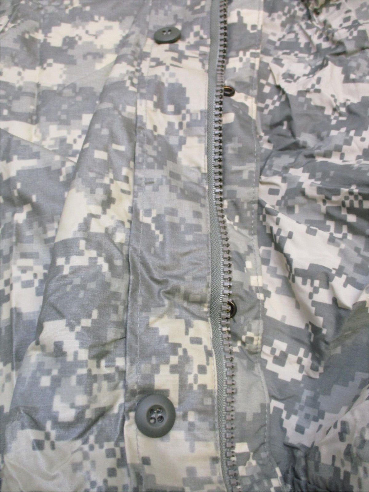 X-SMALL ARMY ACU DIGITAL WET WEATHER IMPROVED RAINSUIT JACKET 8415-01-527-4611