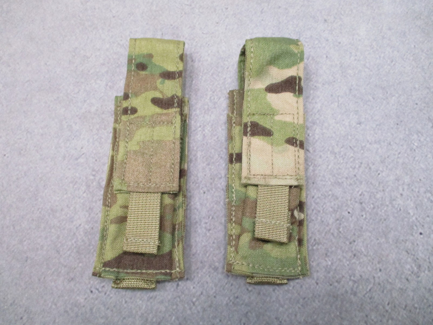 2 Pack MultiCam MOLLE Pistol Mag Pouches Fits M17 21 Round Magazine
