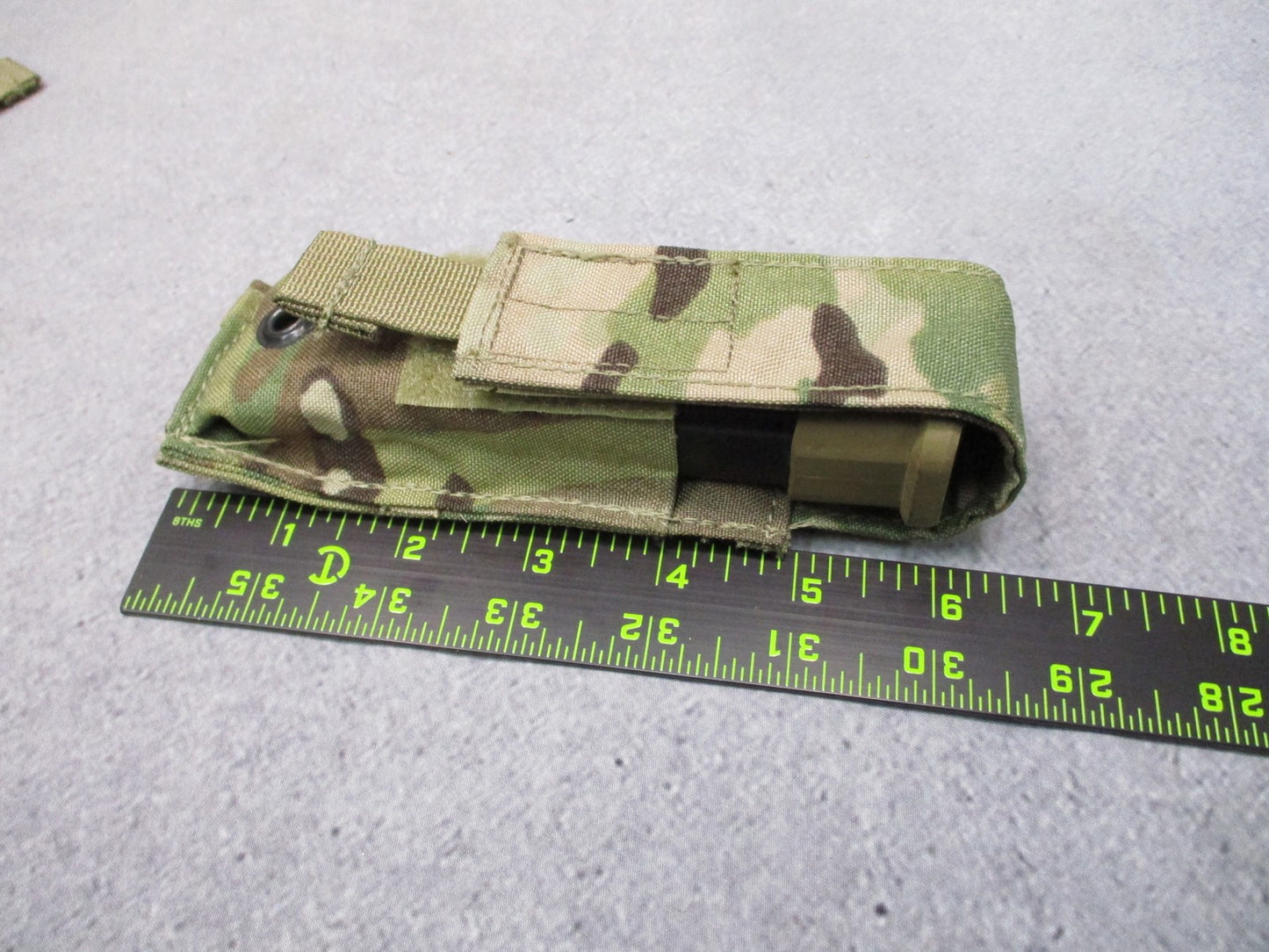 2 Pack MultiCam MOLLE Pistol Mag Pouches Fits M17 21 Round Magazine