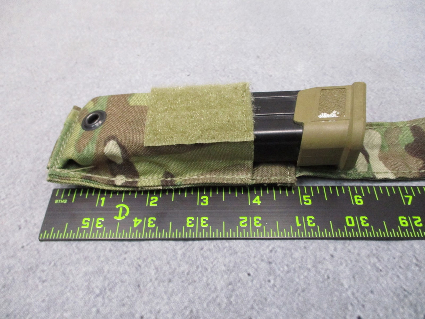 2 Pack MultiCam MOLLE Pistol Mag Pouches Fits M17 21 Round Magazine