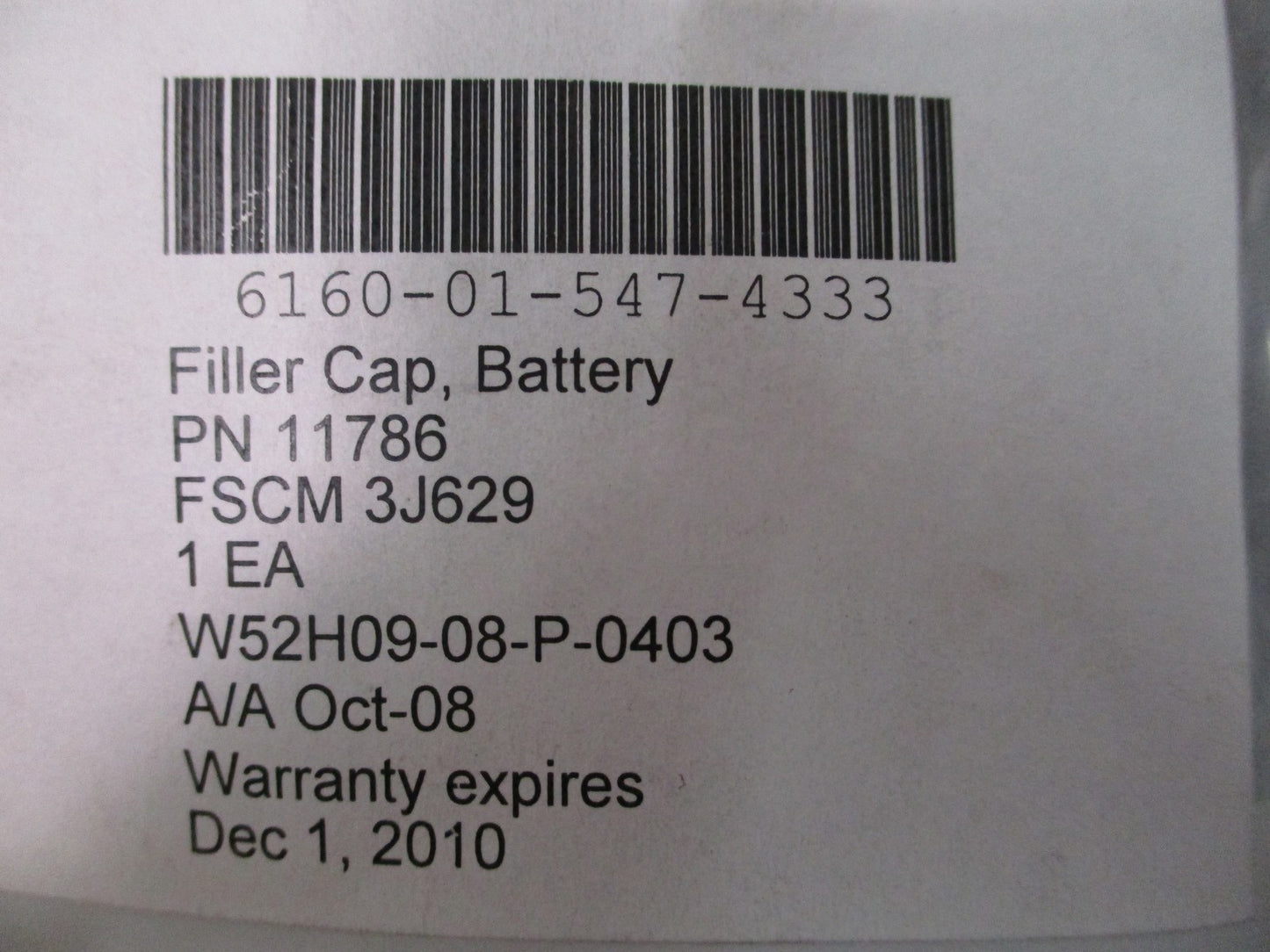 OEM Aimpoint Battery Cap w/ O-Ring PN 11786 NSN 6160-01-547-4333 CompM2 M3 PRO
