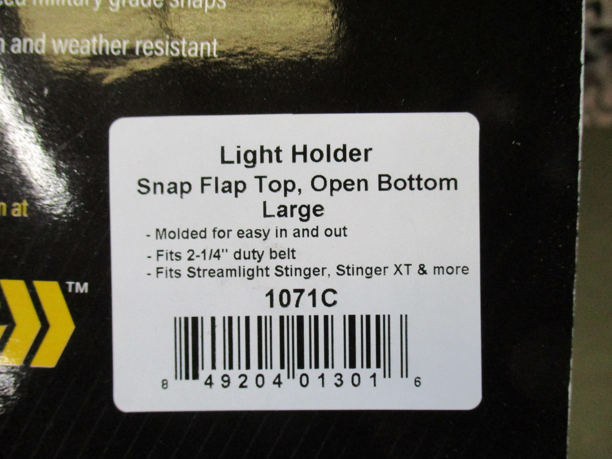 Hero's Pride 1071C Ballistic Large Light Holder Streamlight Stinger Duty Belt New
