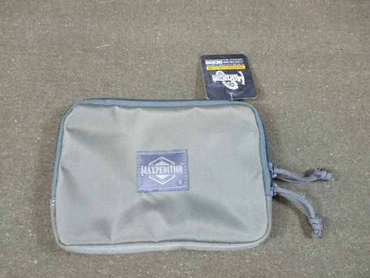 Maxpedition Legacy Hook & Loop Organizer Pouch Khaki 7x5 Tactical Insert NOS