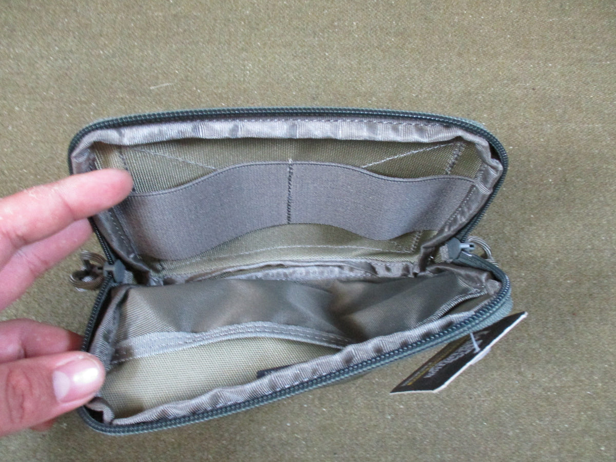 Maxpedition Legacy Hook & Loop Organizer Pouch Khaki 7x5 Tactical Insert NOS