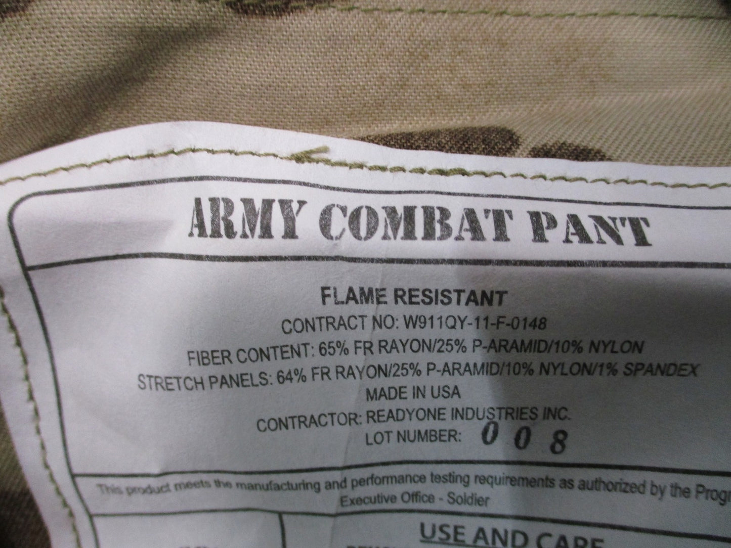 US Army MultiCam Combat Pants Small Short FR AirFlex Knee Pad Compatible
