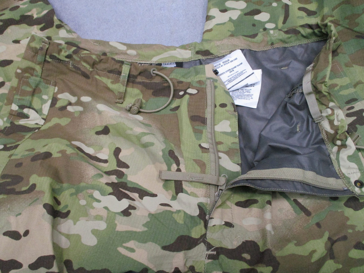 US Army ECWCS Gen III Trousers Medium Regular Multicam Gore-Tex Waterproof Pants