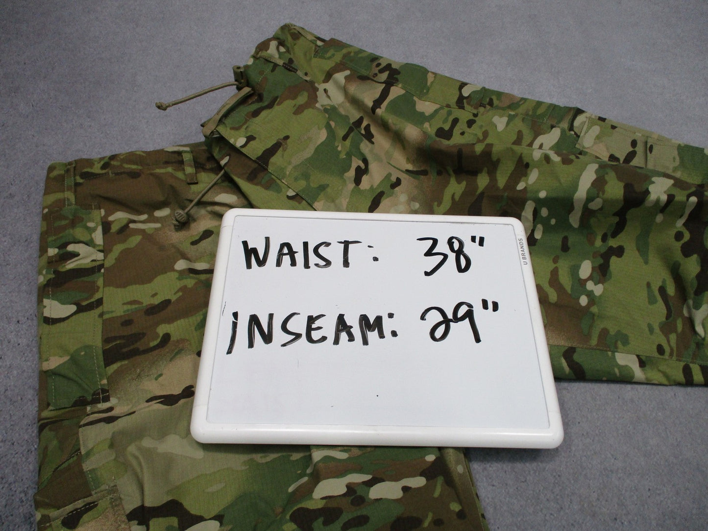 US Army ECWCS Gen III Trousers Medium Regular Multicam Gore-Tex Waterproof Pants