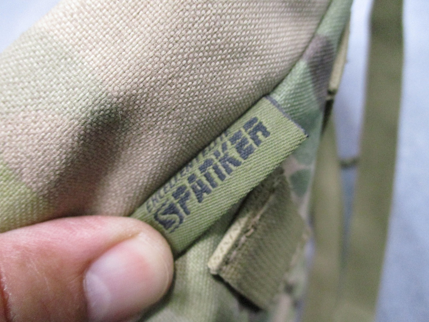 SPANKER Tactical Hydration Scorpion OCP MOLLE Pouch Backpack Carrier - Used