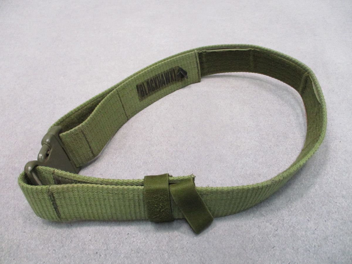 Blackhawk OD Green Padded Tactical Duty Pistol Belt Military Combat Used Large