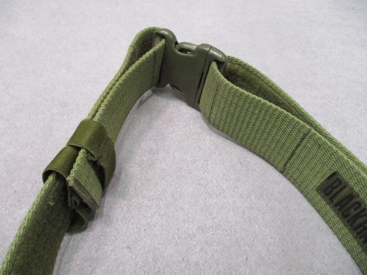 Blackhawk OD Green Padded Tactical Duty Pistol Belt Military Combat Used Large