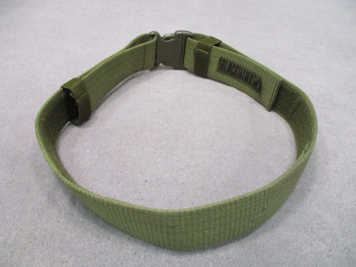 Blackhawk OD Green Padded Tactical Duty Pistol Belt Military Combat Used Large