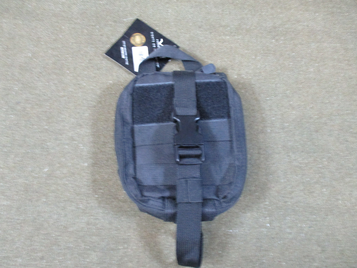VISM Black Rip-Away Medical Pouch MOLLE EMT IFAK Utility 7x5x3 New