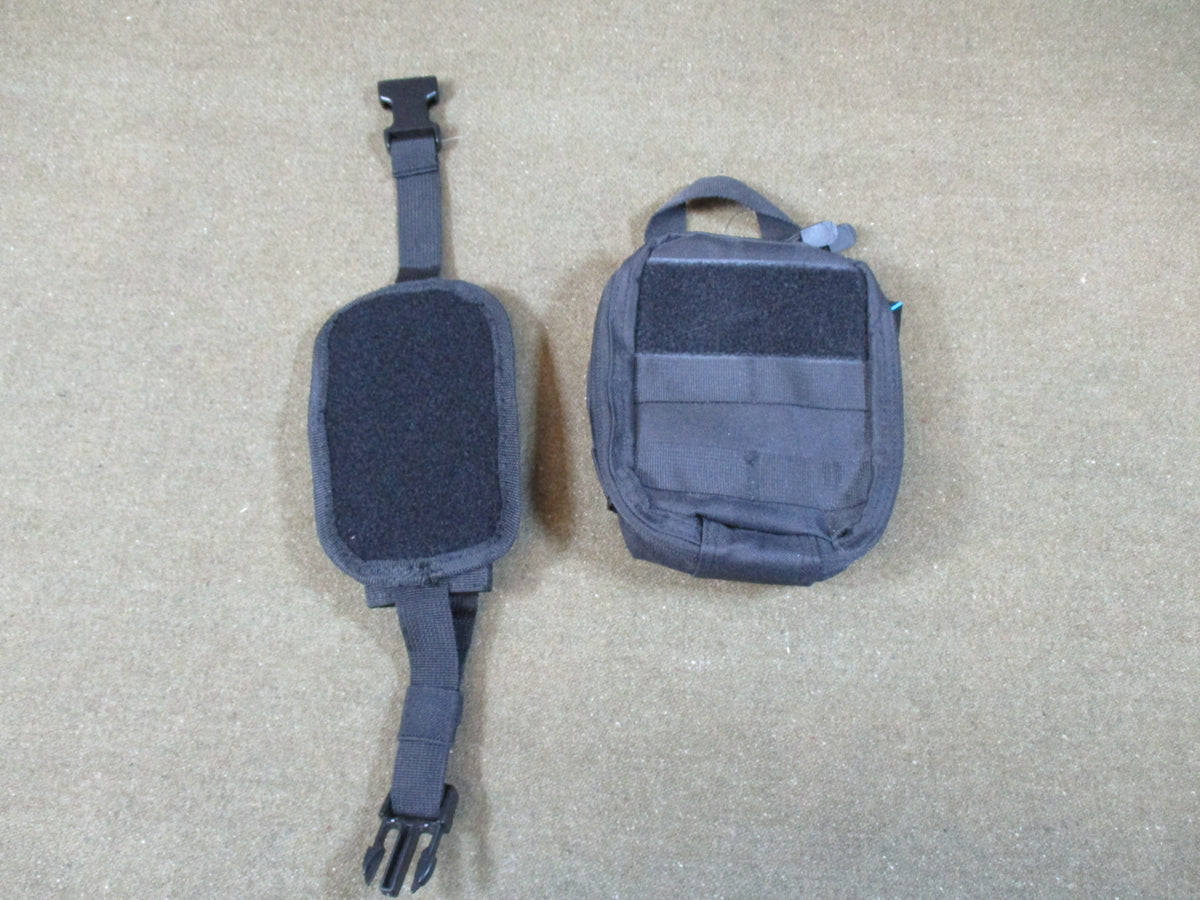 VISM Black Rip-Away Medical Pouch MOLLE EMT IFAK Utility 7x5x3 New