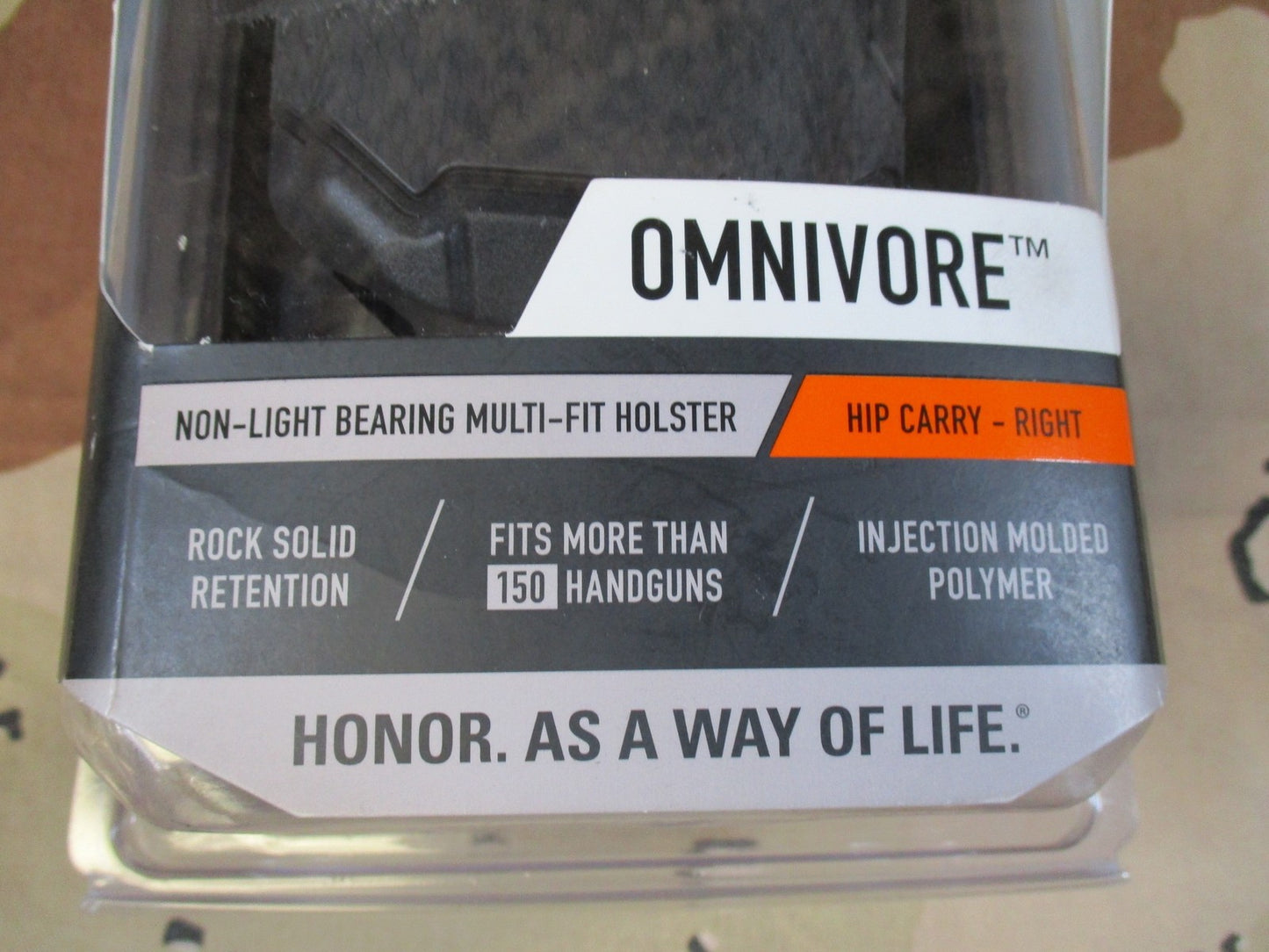 Blackhawk Omnivore Multi-Fit Holster Non-Light Bearing Right Hand 419000BBR New