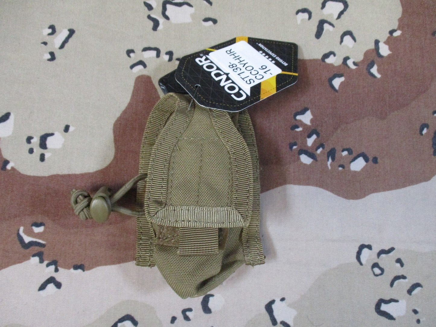 New Condor MA56 HHR Radio Pouch MOLLE Compatible Tactical Gear Coyote Brown