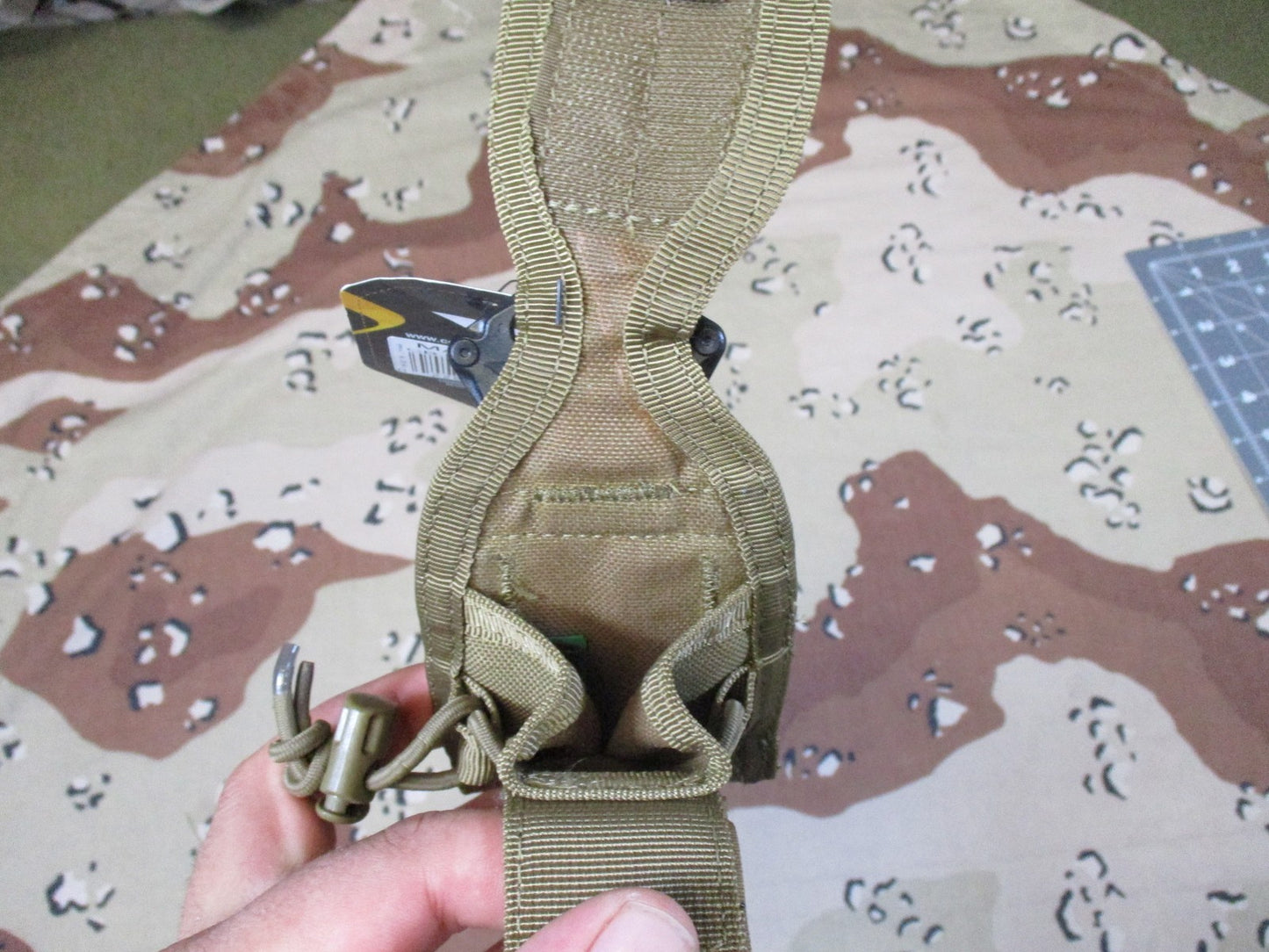 New Condor MA56 HHR Radio Pouch MOLLE Compatible Tactical Gear Coyote Brown