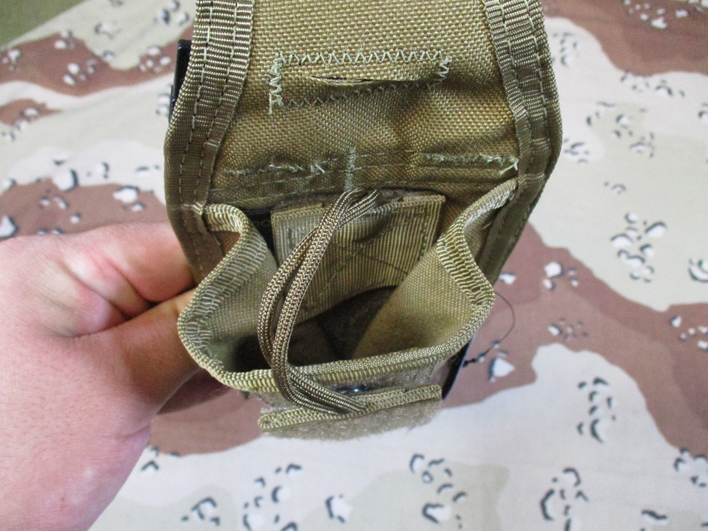 Condor Outdoor MA9-498 Tactical Radio Pouch MOLLE Compatible Coyote Tan New