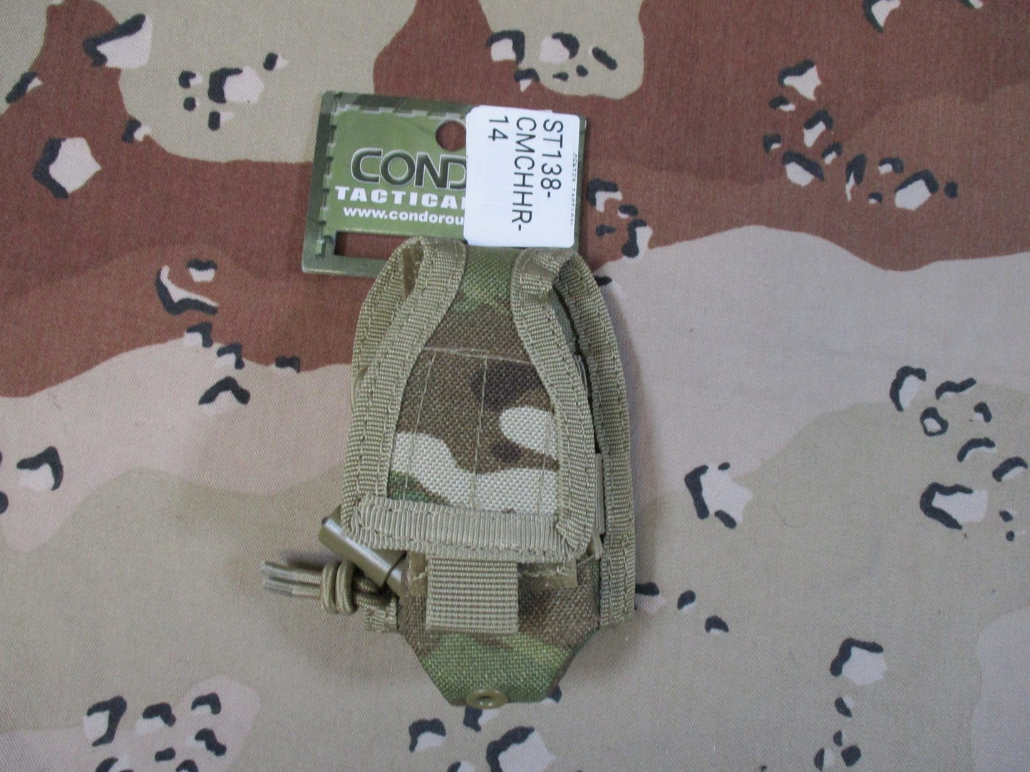 Condor MA56 HHR Pouch Multicam MOLLE Tactical Radio Holder New