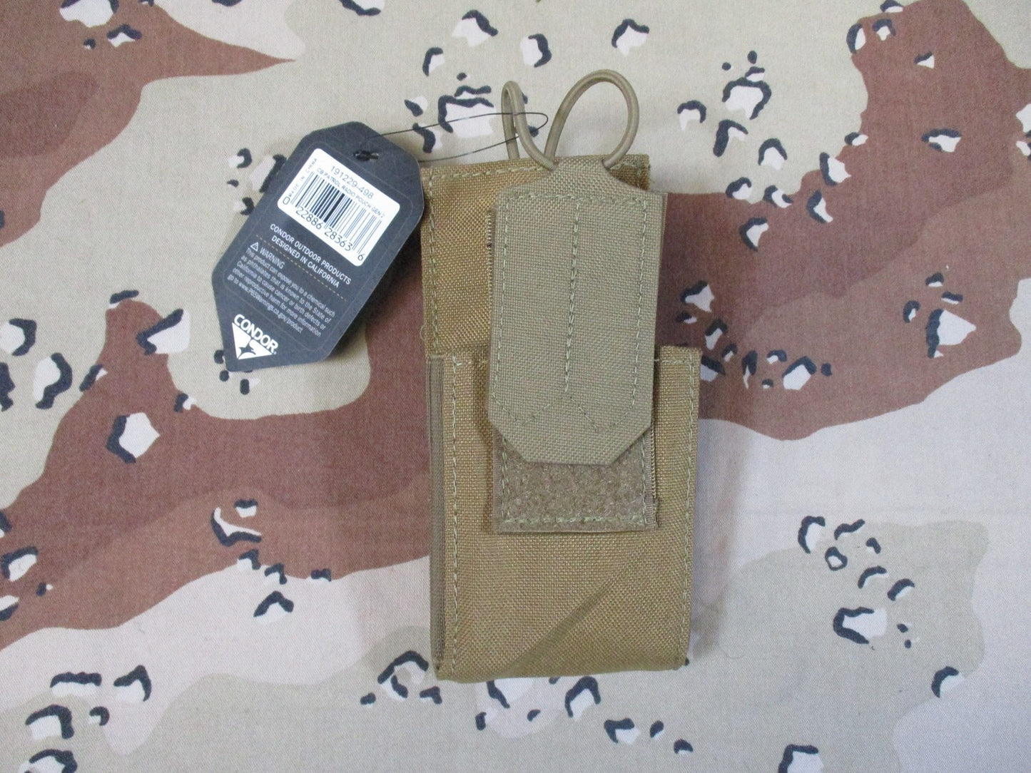 Condor Patrol Radio Pouch Gen 2 MOLLE Tactical Coyote Brown ST138 New