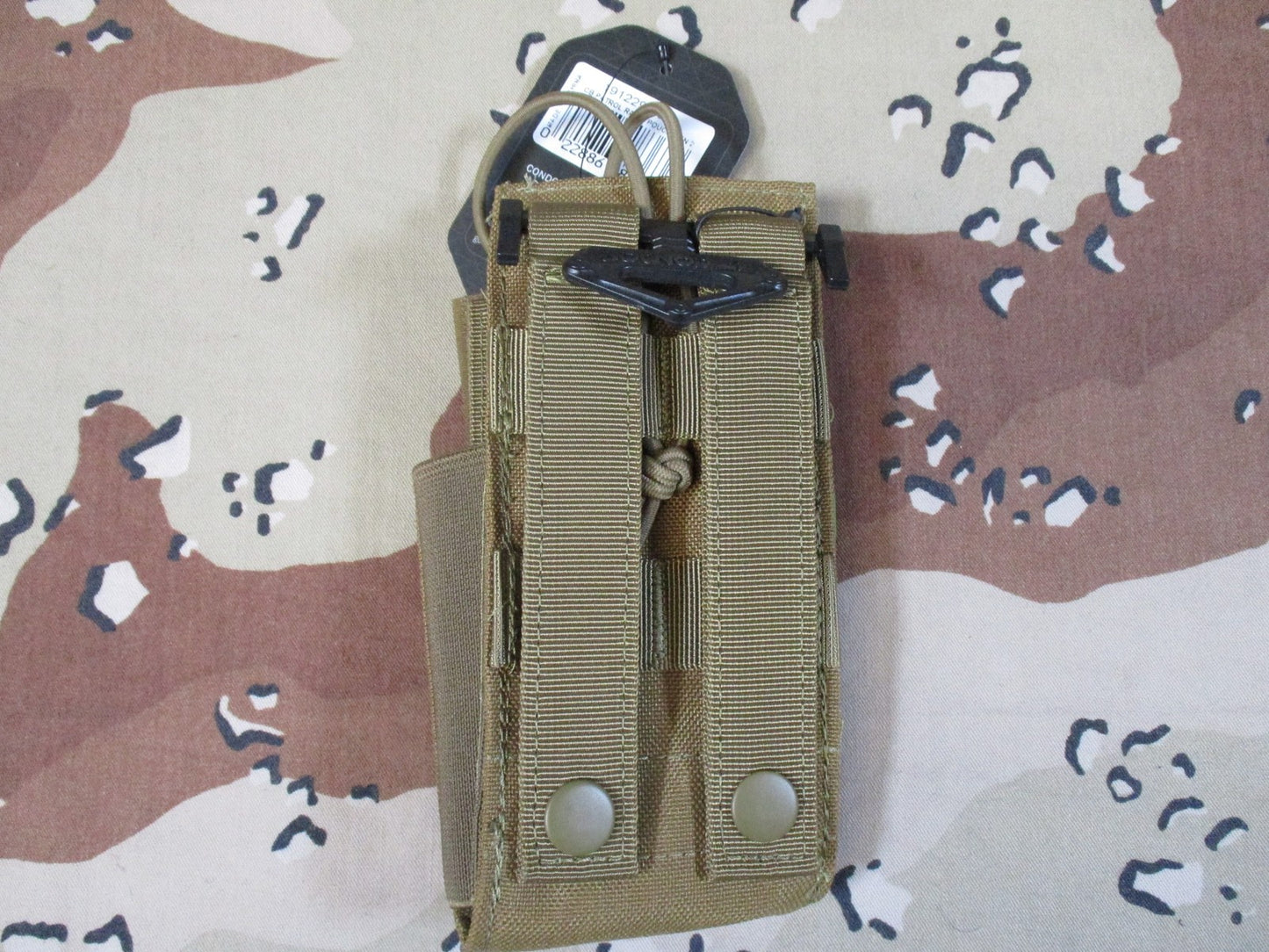 Condor Patrol Radio Pouch Gen 2 MOLLE Tactical Coyote Brown ST138 New