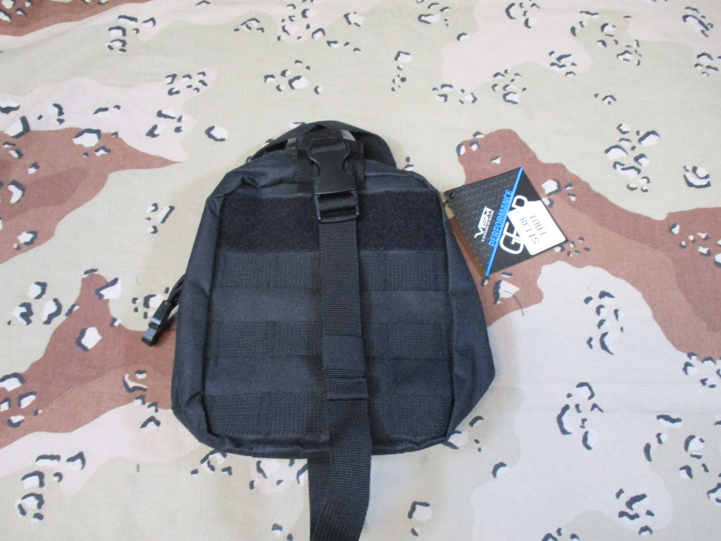 VISM by NcStar Tear-Away MOLLE Medical Pouch Black CVEMT2970B New