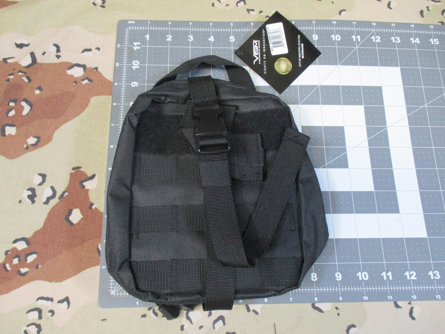 VISM by NcStar Tear-Away MOLLE Medical Pouch Black CVEMT2970B New