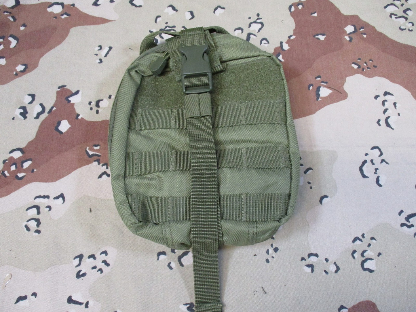 VISM by NcStar Rip-Away MOLLE Medical Pouch OD Green Tactical Utility Bag New