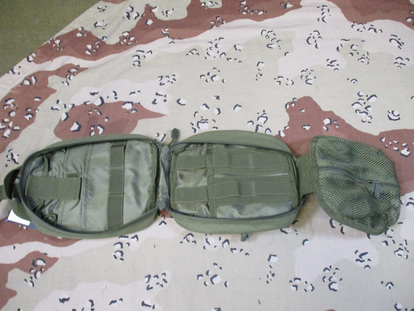 VISM by NcStar Rip-Away MOLLE Medical Pouch OD Green Tactical Utility Bag New