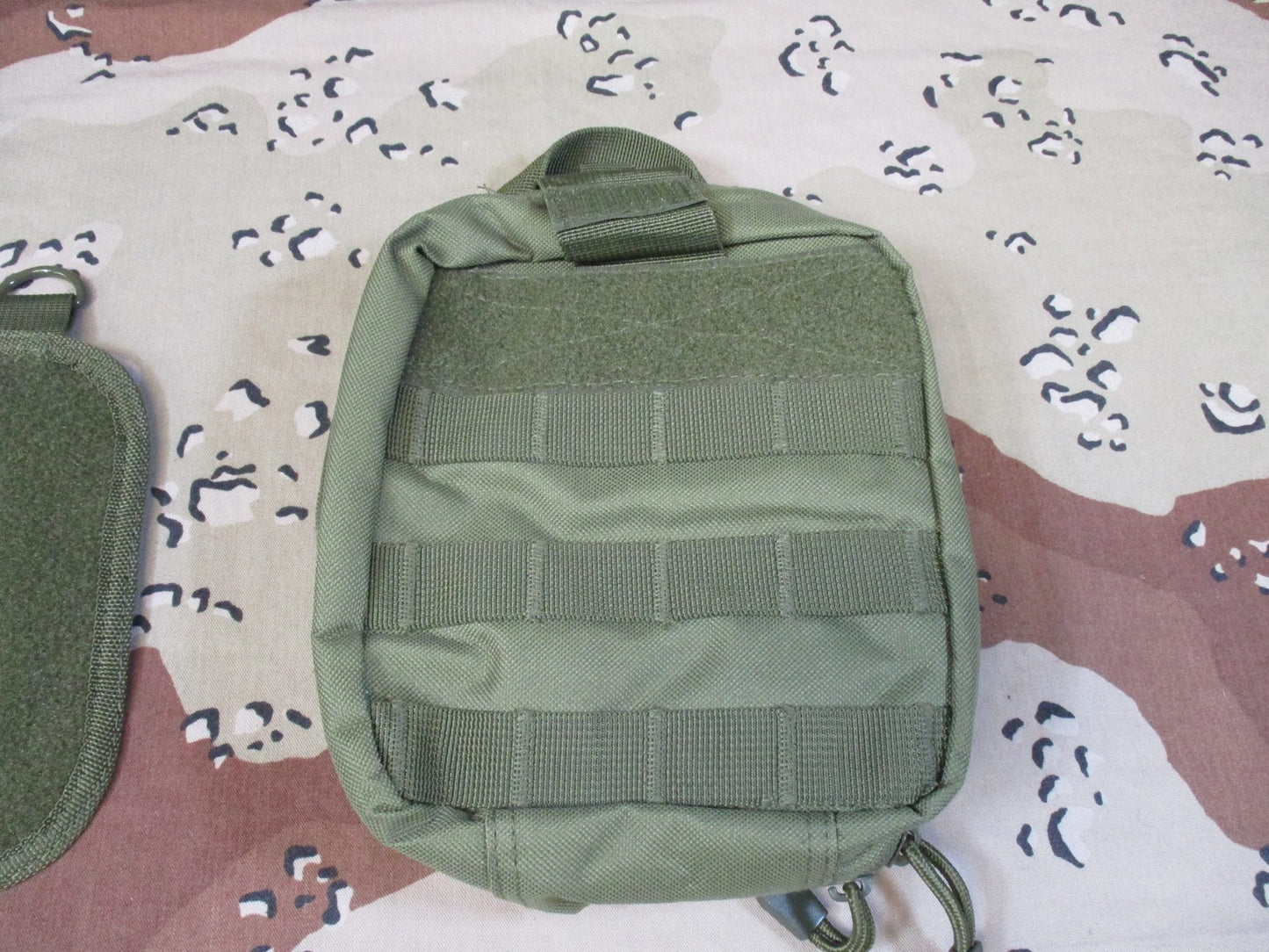 VISM by NcStar Rip-Away MOLLE Medical Pouch OD Green Tactical Utility Bag New