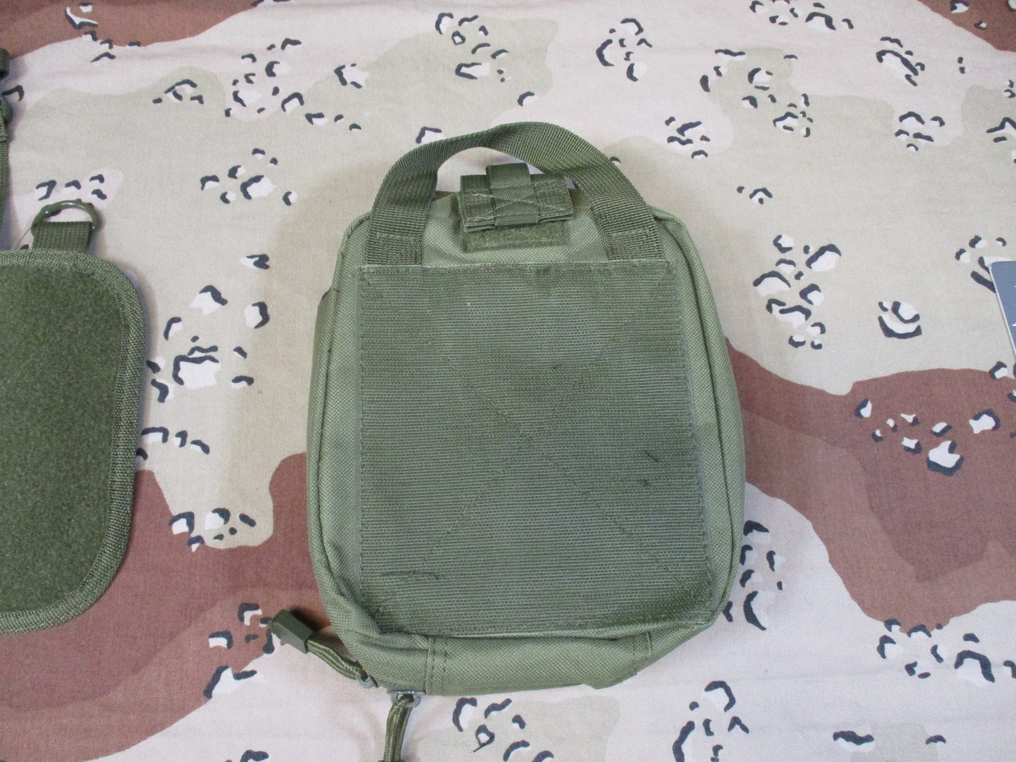 VISM by NcStar Rip-Away MOLLE Medical Pouch OD Green Tactical Utility Bag New