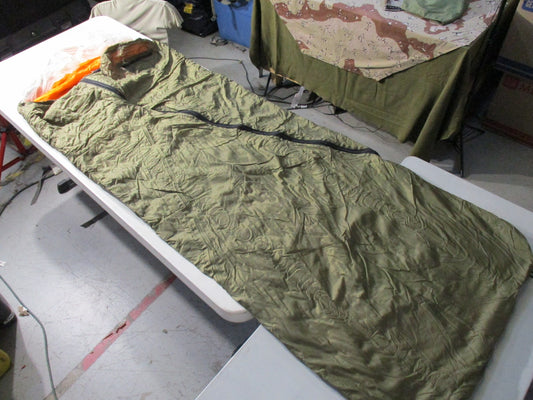 Czech Army Sleeping Bag w/ Mosquito Net No Compression Sack - Used Good
