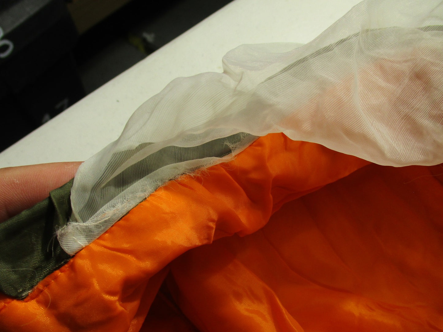 Czech Army Sleeping Bag w/ Mosquito Net & Compression Sack - Used Good