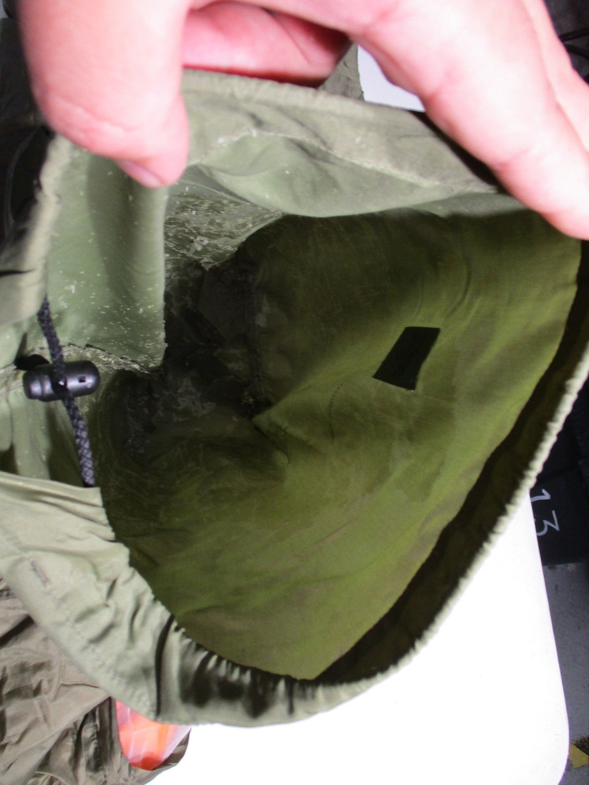 Czech Army Sleeping Bag w/ Mosquito Net & Compression Sack - Used Good