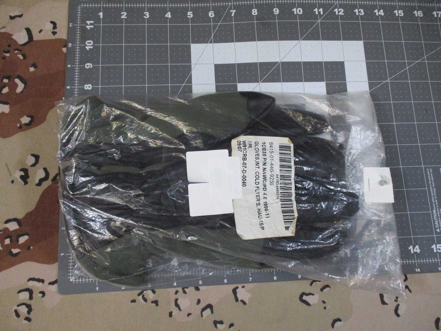New HAU-15/P Cold Weather Flyer's Gloves Insulated Flight 1 Pair size 10 Large