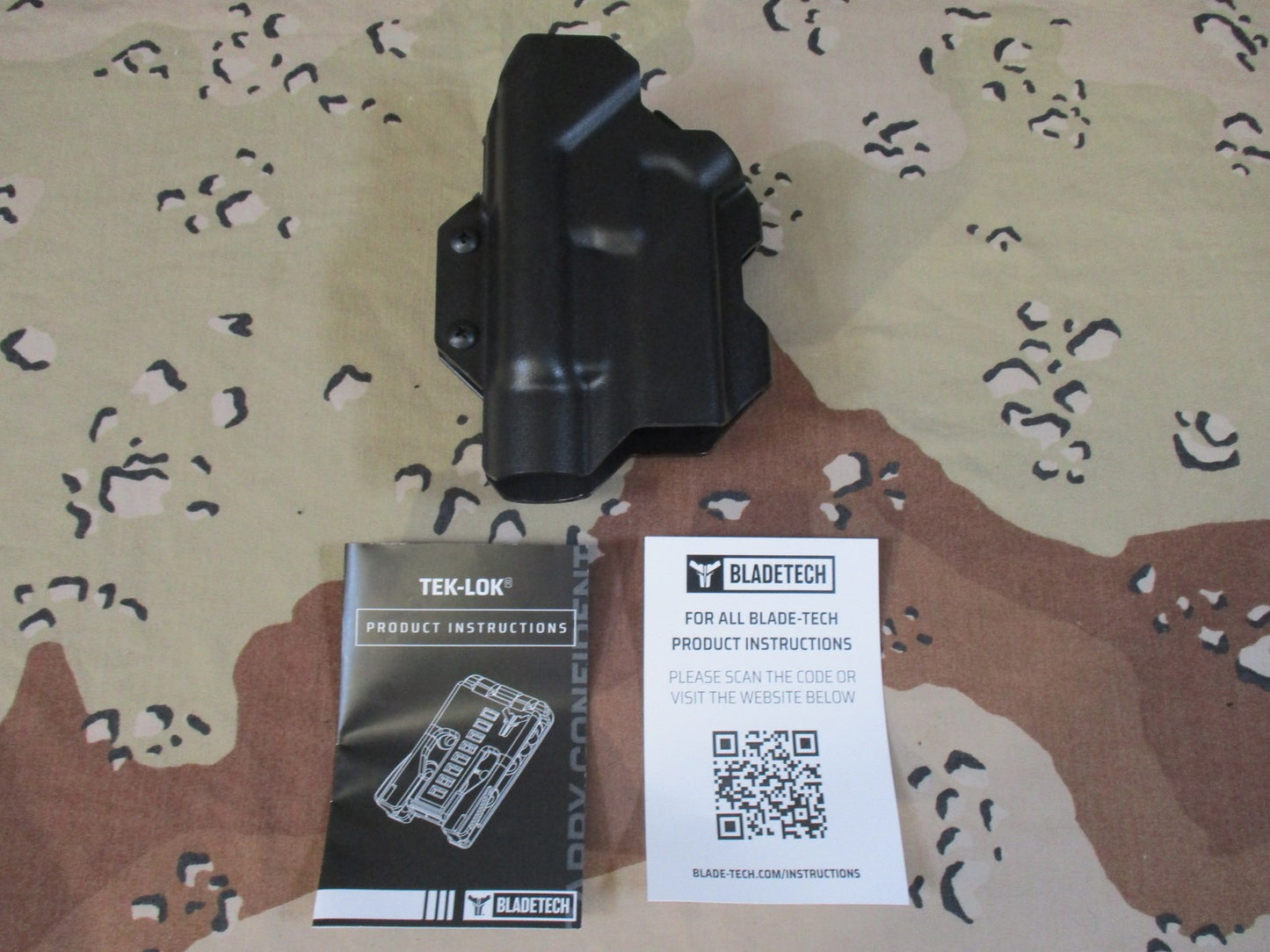 glock 19 Blade-Tech Signature Series Holster with Tek-Lok Attachment - Black