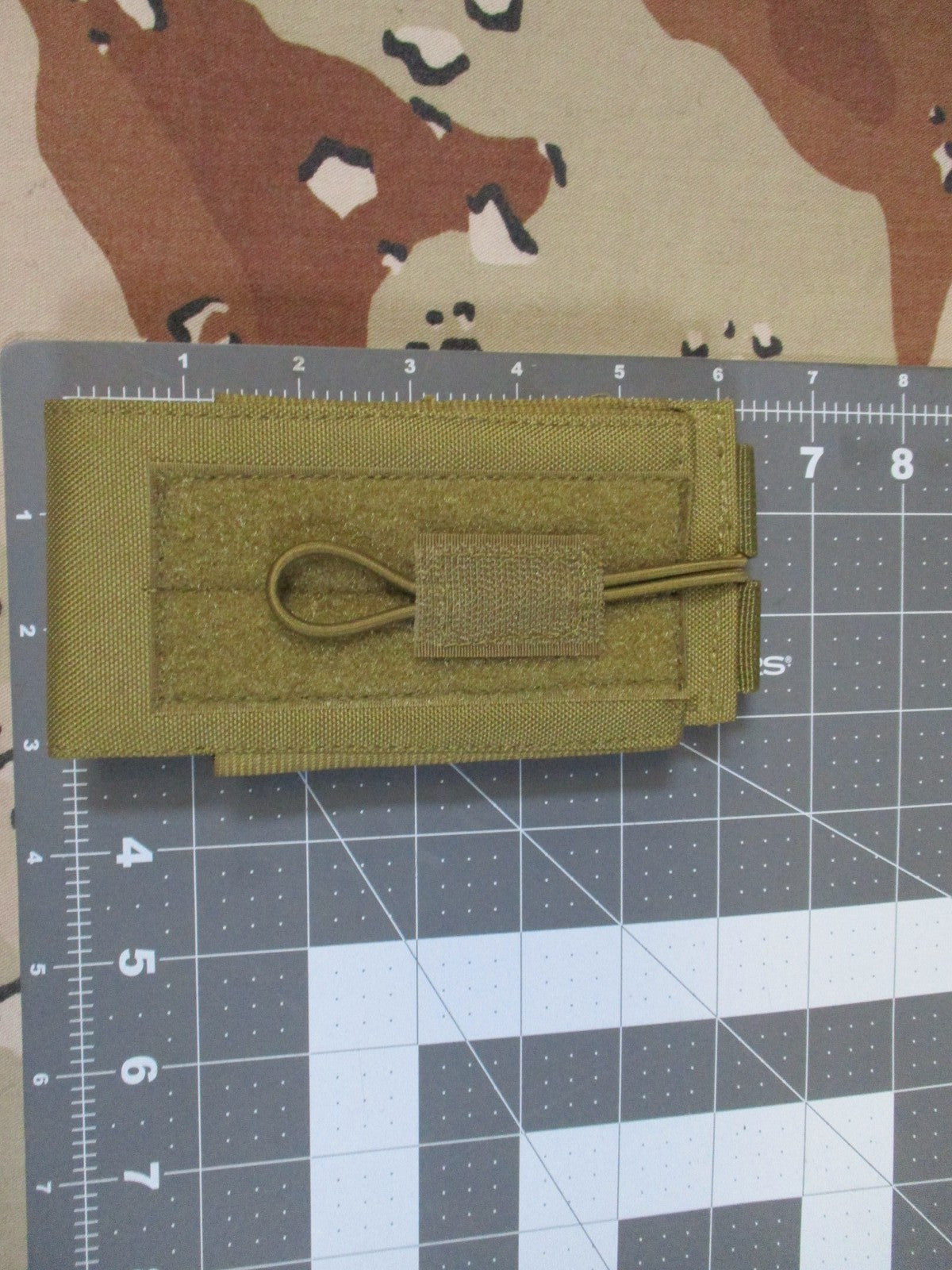 Rothco M.O.L.L.E. Radio Pouch Coyote Brown Tactical Gear MOLLE Compatible New