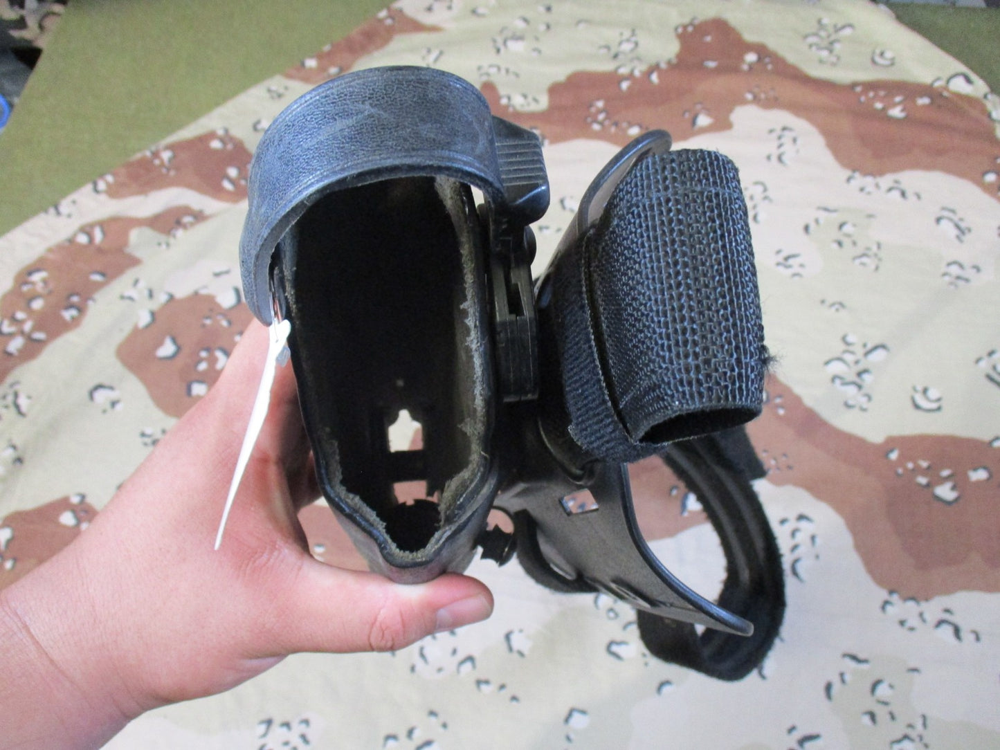 Safariland 6005 Tactical Leg Holster SW MP 45 M-3 M-6 Light Black Left Hand