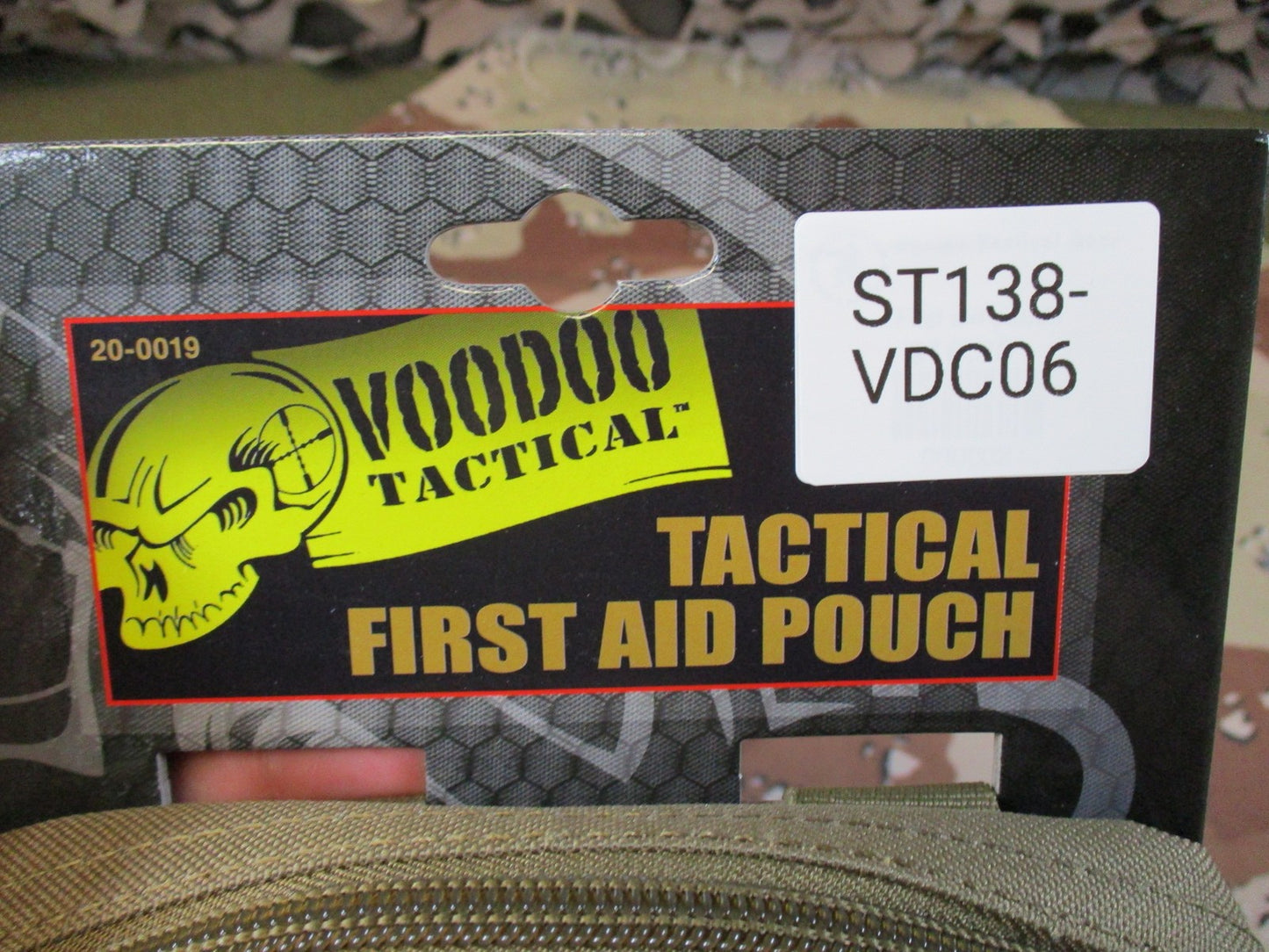 Voodoo Tactical First Aid Pouch MOLLE Coyote Tan 20-0019 New
