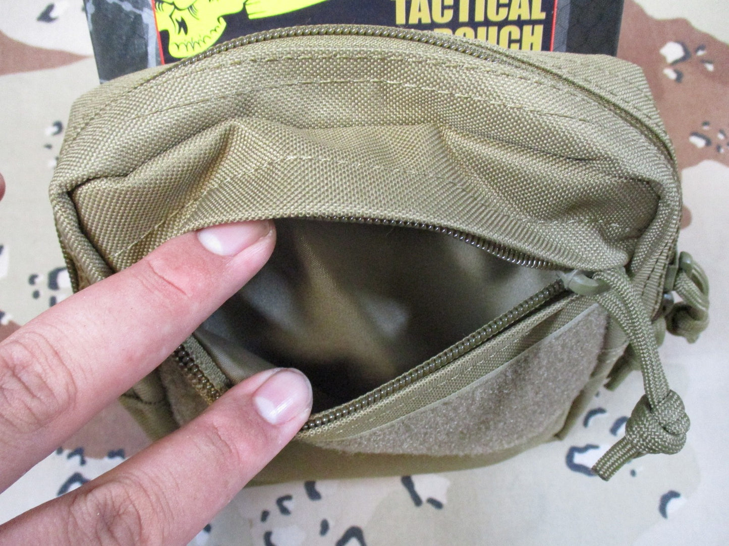 Voodoo Tactical First Aid Pouch MOLLE Coyote Tan 20-0019 New