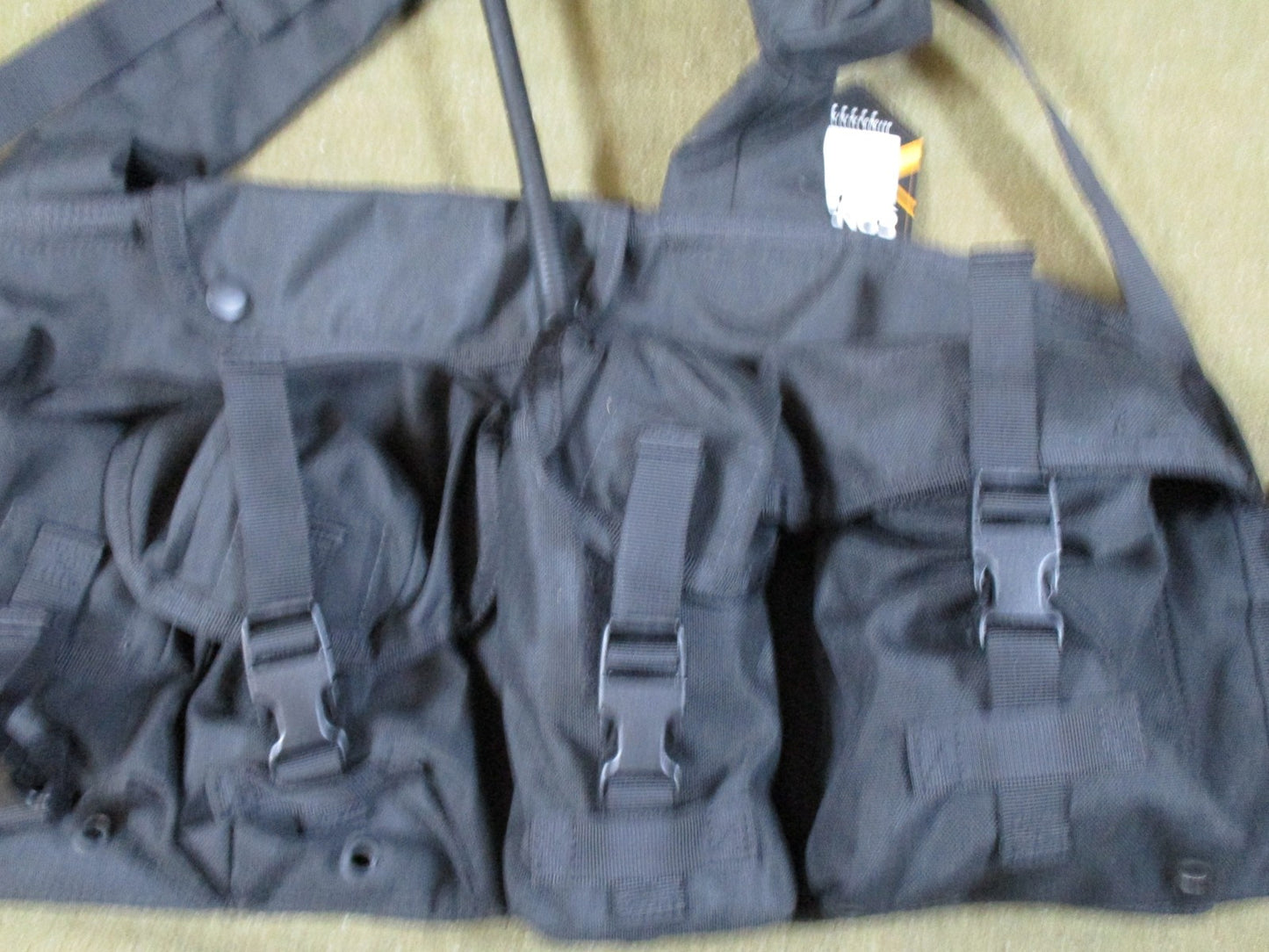Condor 7 pocket chest rig arktis style tactical vest british army black swat