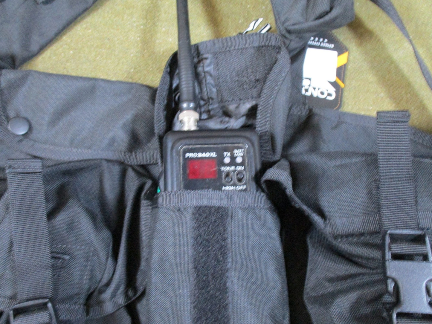 Condor 7 pocket chest rig arktis style tactical vest british army black swat