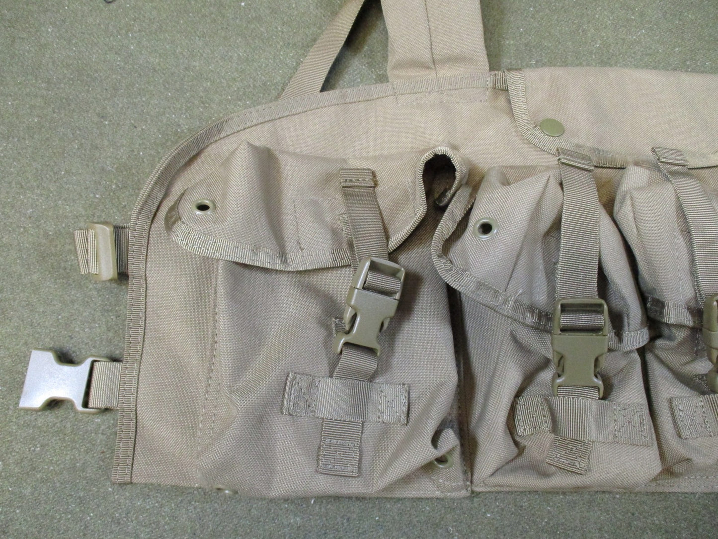Condor 7 pocket chest rig arktis style tactical vest british army coyote swat