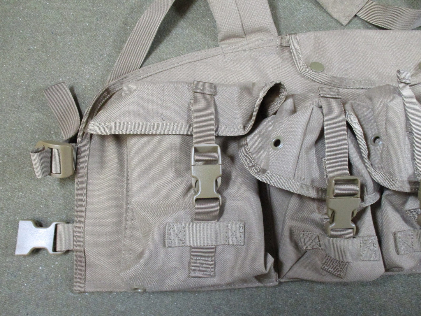 Condor 7 pocket chest rig arktis style tactical vest british army coyote swat