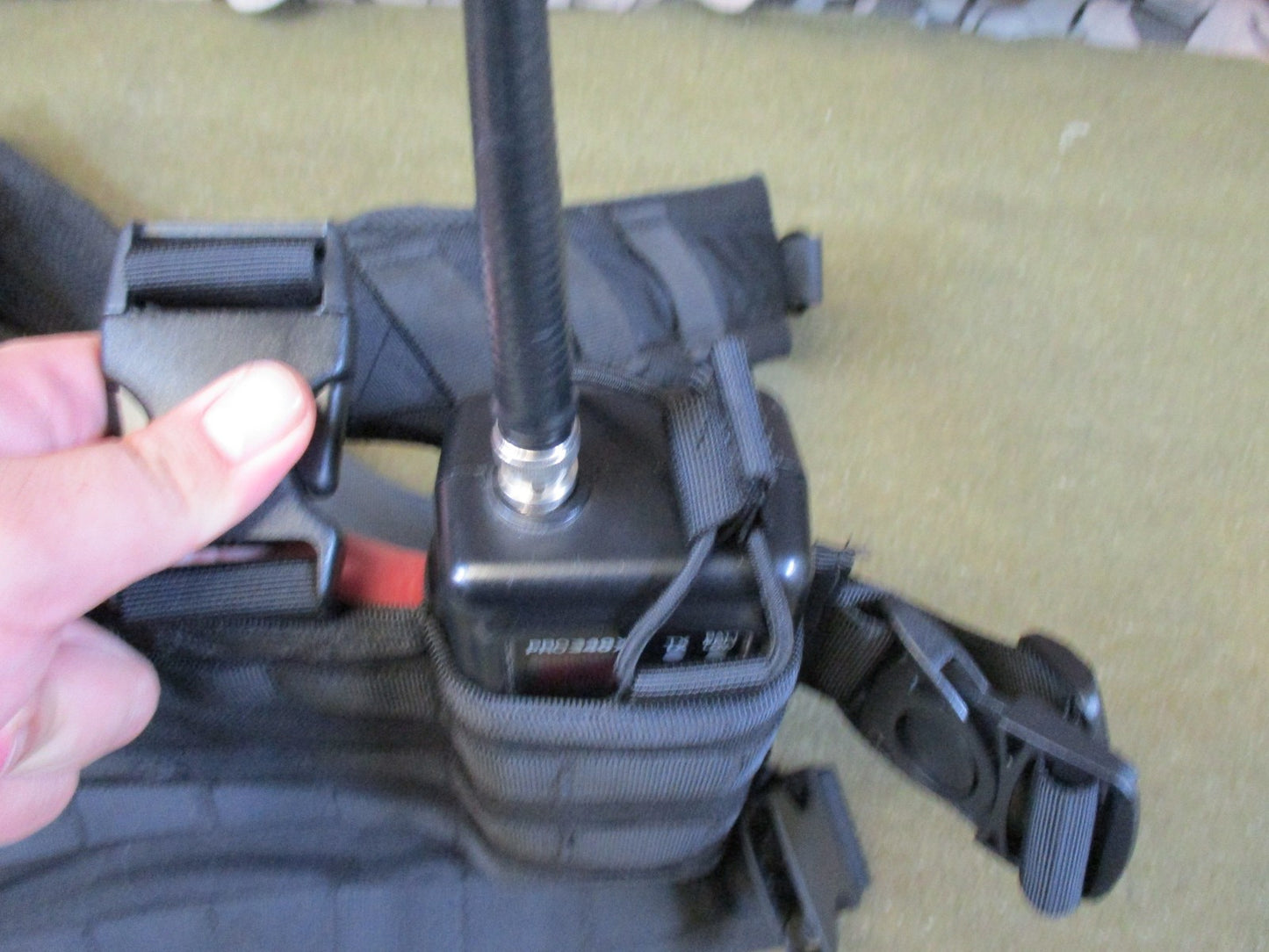 Condor MCR4 chest rig molle panel tactical vest black swat team gear